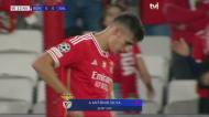 Benfica a autosabotar-se: António Silva faz penálti, é expulso e Salzburgo marca