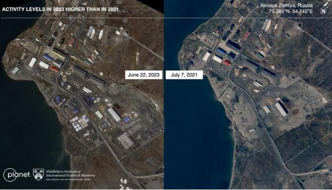 Imagens de satélite mostram aumento de atividade em locais de testes nucleares na Rússia, China e EUA