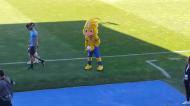 Estoril apresentou a nova mascote ao intevalo do jogo com o Vizela