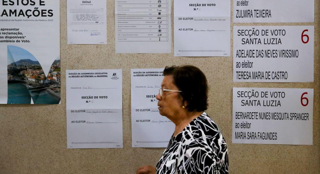 Eleições na Madeira (Lusa/Paulo Novais)