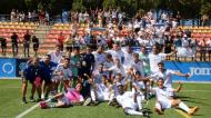Marbella festeja vitória em Estepona (foto Marbella FC)
