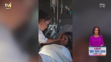 thumbnail Elisabete Moutinho partilha vídeo comovente do parto da filha
