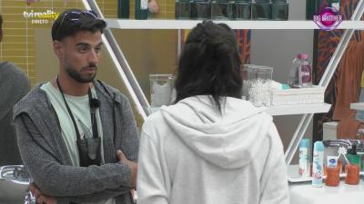 Francisco Vale admite a Jéssica: «Tenho medo que sejas um ponto fraco para mim» - Big Brother