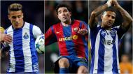Jogadores que já passaram por FC Porto e Barcelona: Tello, Deco e Quaresma são três dos casos