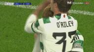 Tão bem jogado: o golo que dá vantagem ao Celtic frente à Lazio
