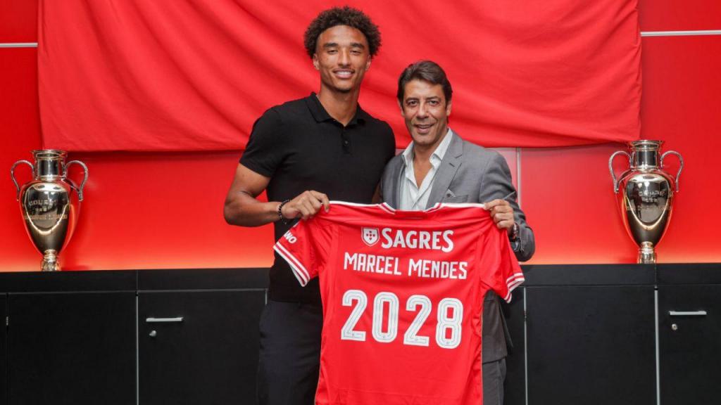 Marcel Mendes renovou com o Benfica até 2028