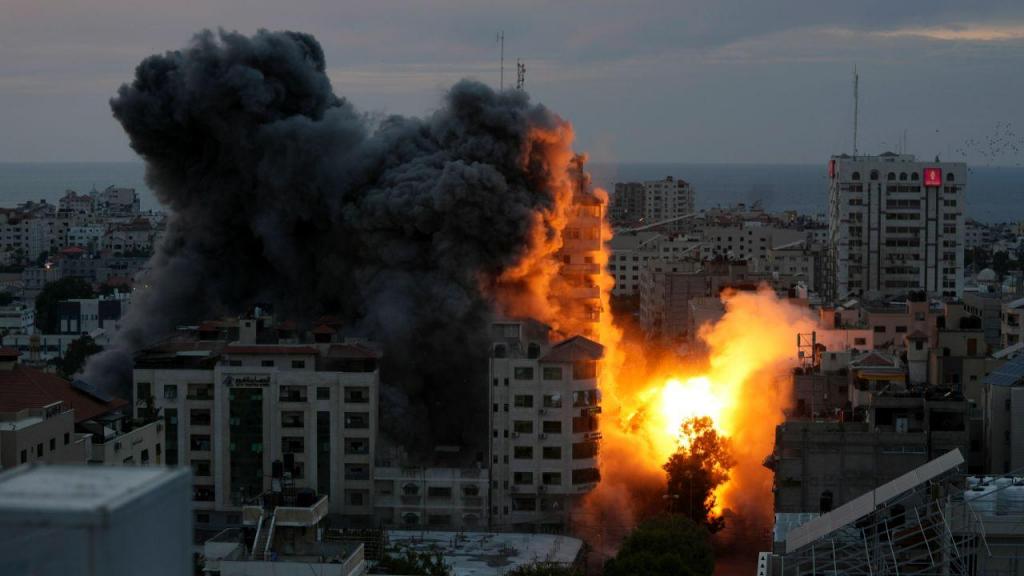 Conflito entre Israel e palestinianos do Hamas 