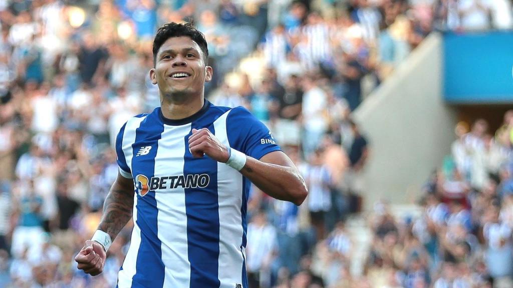 Evanilson fez o 1-0 no FC Porto-Portimonense (MANUEL FERNANDO ARAÚJO/Lusa)