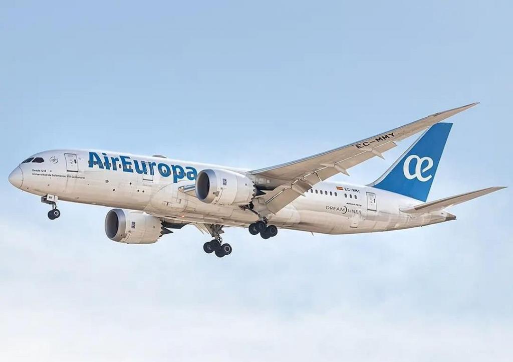 Air Europa (Foto via X)
