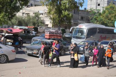 Imagens de Gaza mostram fuga em massa em direção ao sul - TVI