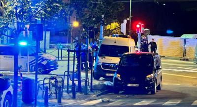 Dois mortos em tiroteio no centro de Bruxelas, onde está Marcelo. Jogo de futebol suspenso, público retido no estádio - TVI