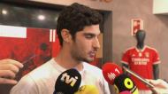 «Muito feliz por estar no Benfica, é a minha casa, se puder espero ficar mais tempo»