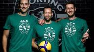 Sporting apresentou três reforços para a equipa de voleibol