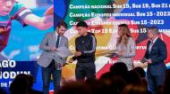 Rui Costa e Frederico Varandas na entrega de Prémios de Mérito Desportivo 2023 (FOTOS: Diana Quintela)