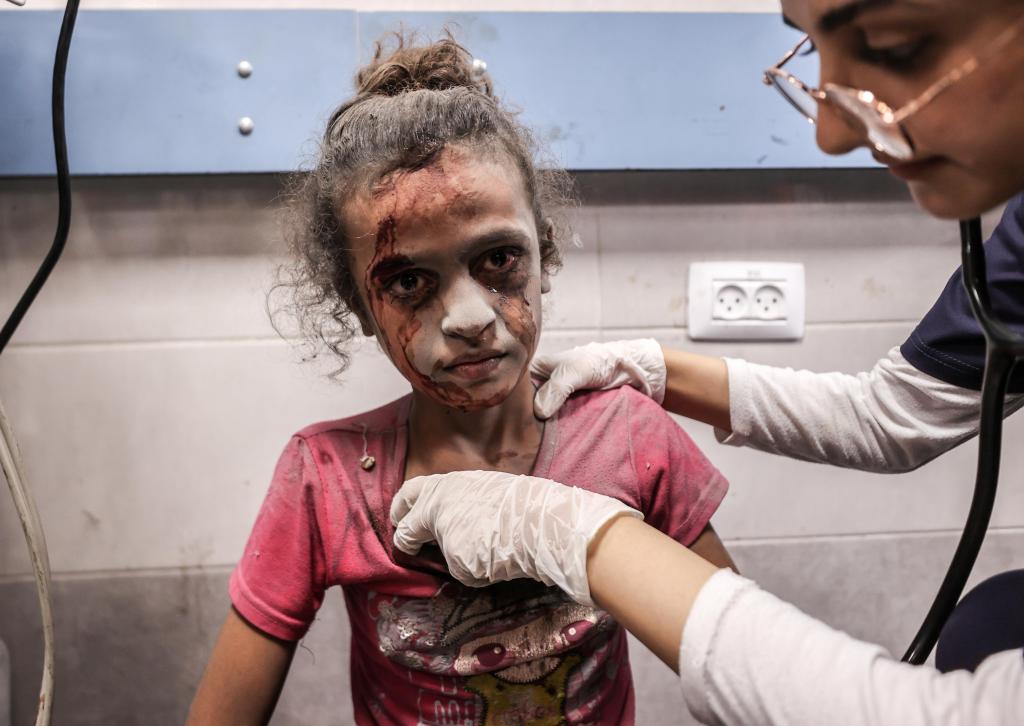 Gaza hospital hospitais crianças