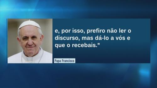 Não estou bem de saúde, afirma Papa Francisco - SIC Notícias