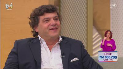 João Espírito Santo faz agradecimento especial a Cristina Ferreira: «Realizei um sonho» - TVI