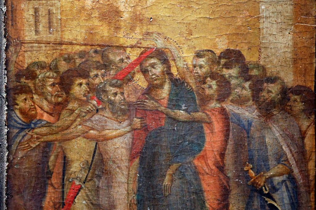 "Cristo ridicularizado" do pintor Cimabue. Charles Platiau/Reuters