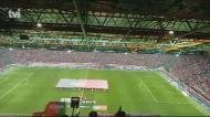 Momento emocionante: A Portuguesa no Estádio de Alvalade
