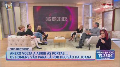 Cláudio Ramos aposta: «A Márcia cá fora não vai ter um caso com o Francisco Monteiro» - TVI