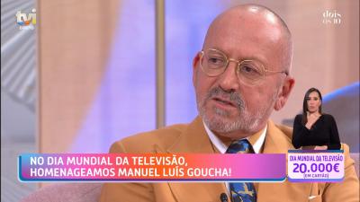 Manuel Luís Goucha: «Orgulho-me do profissional, e homem, que me tornei!» - TVI