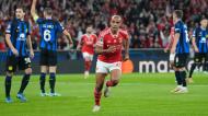 João Mário fez o 1-0 no Benfica-Inter (AP/Armando Franca)