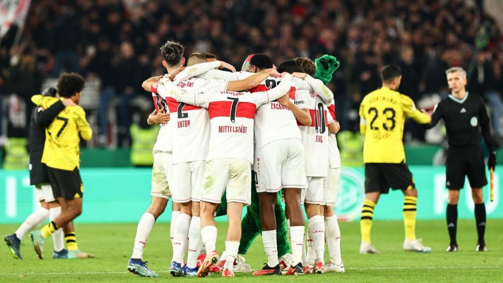 Estugarda - Borussia Dortmund (foto: EPA/ANNA SZILAGYI CONDITIONS)