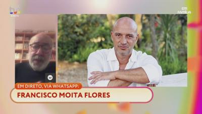 Francisco Moita Flores lamenta morte de Nuno Graciano: «Foi um choque muito grande» - Big Brother