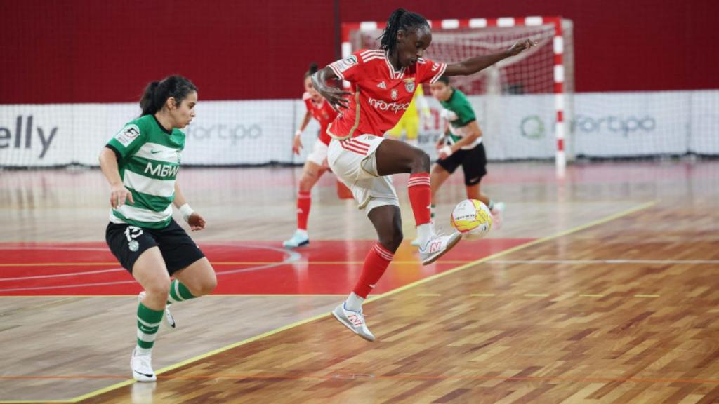 Futsal feminino: Benfica-Sporting (Isabel Cutileiro/SL Benfica)