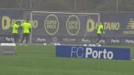 O último treino do FC Porto antes de receber o Shakhtar Donetsk