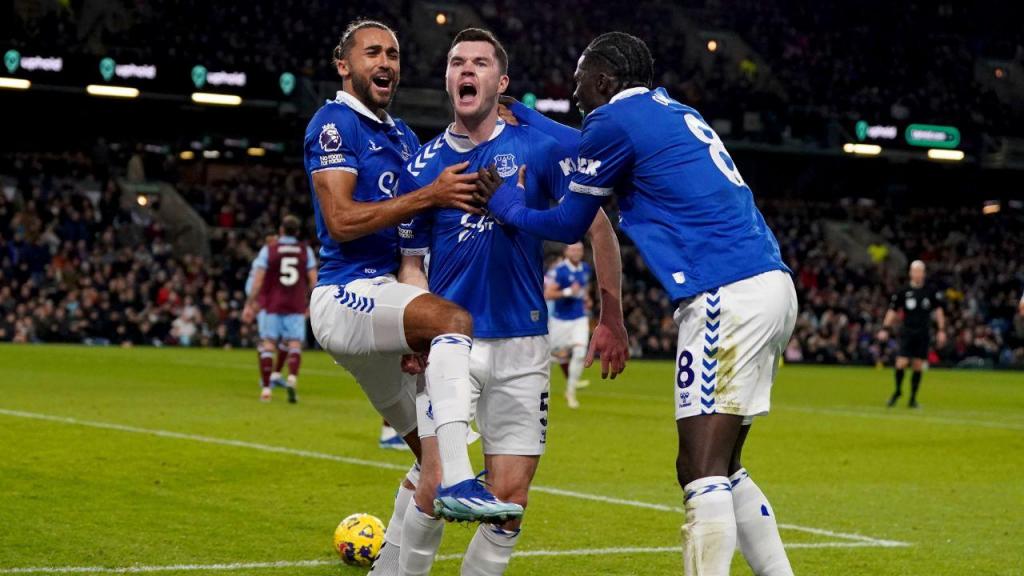 Burnley-Everton (Nick Potts/PA via AP)
