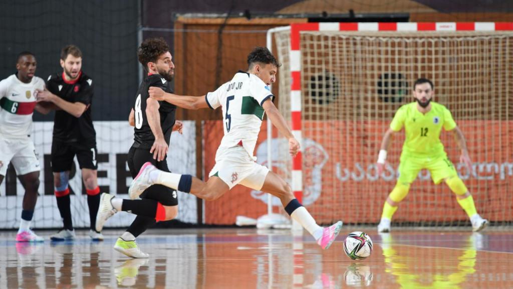 Futsal: Geórgia-Portugal (FOTO: FPF)