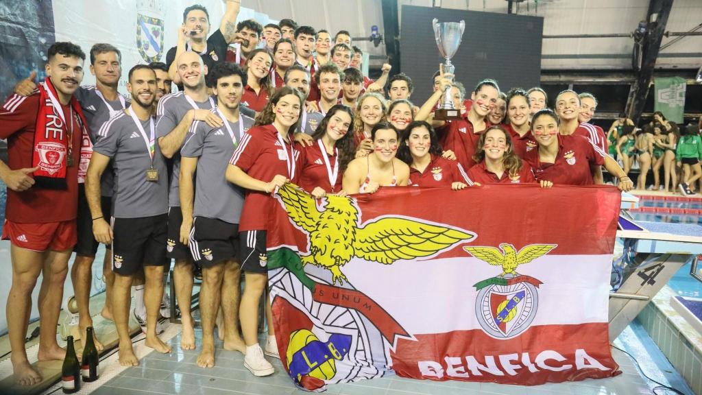 Benfica é campeão nacional de natação
