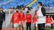 Rui Vitória e Salah na seleção do Egito
