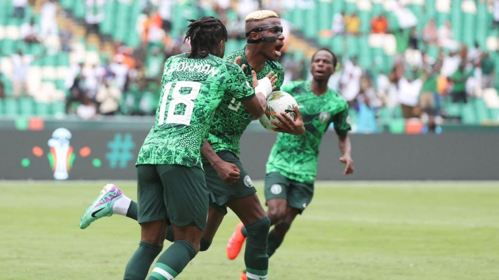 Nigéria - Guiné Equatorial (foto: @CAF_Online)