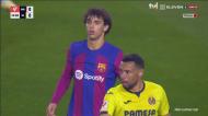 Félix esteve perto de um golaço...valeu Jorgensen ao Villarreal!