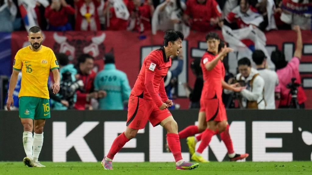 Austrália-Coreia do Sul, Taça Asiática (AP Photo/Aijaz Rahi)