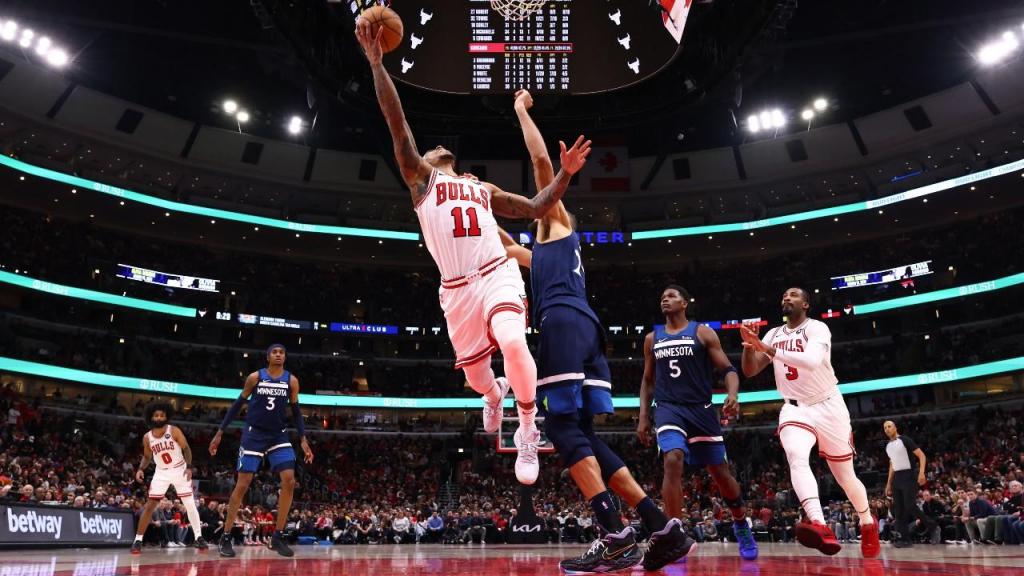 Chicago Bulls vencem no tempo-extra os Timberwolves (Getty Images)