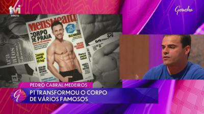 João Paulo Rodrigues foi capa de revista com a ajuda de Pedro Cabral Medeiros! O PT explica como transformou o corpo do ator - TVI