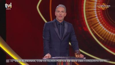 Cláudio Ramos anuncia o concorrente que abandona hoje a casa do Desafio Final - Big Brother