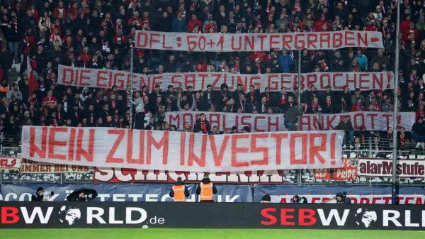 Nach Protesten von Fans weigerte sich die deutsche Liga, ausländische Investitionen zuzulassen