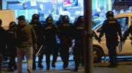 Carga policial intensa sobre adeptos em Alvalade