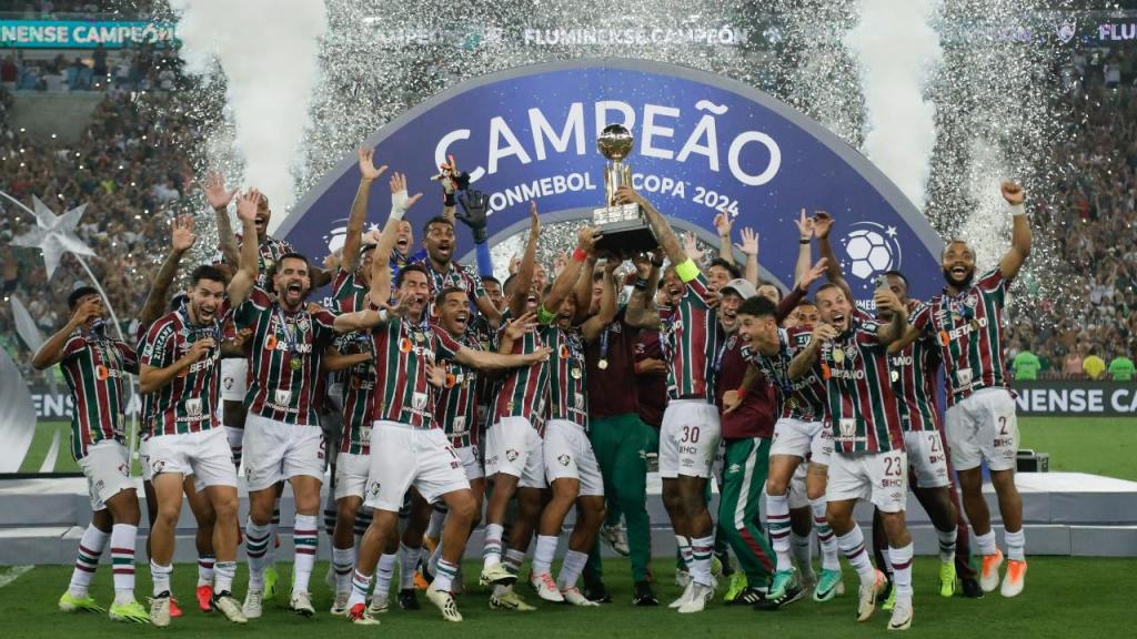 Fluminense conquista a Supertaça Sul-Americana (AP Photo/Bruna Prado)