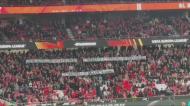 Adeptos do Benfica exigem respeito pelo clube