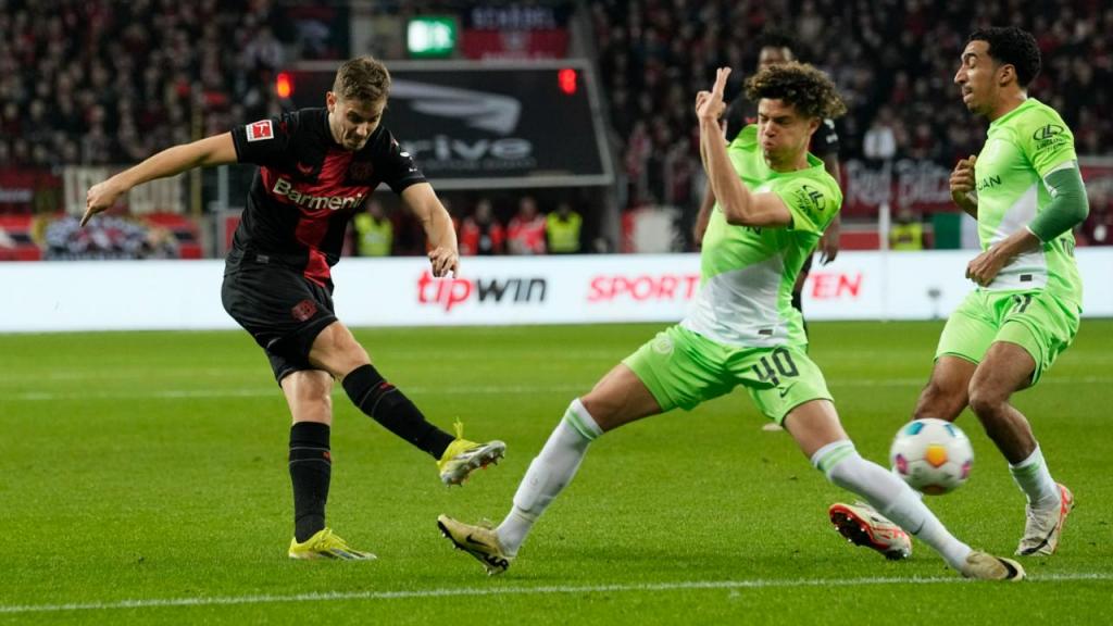 Leverkusen-Wolfsburgo (AP Photo/Martin Meissner)