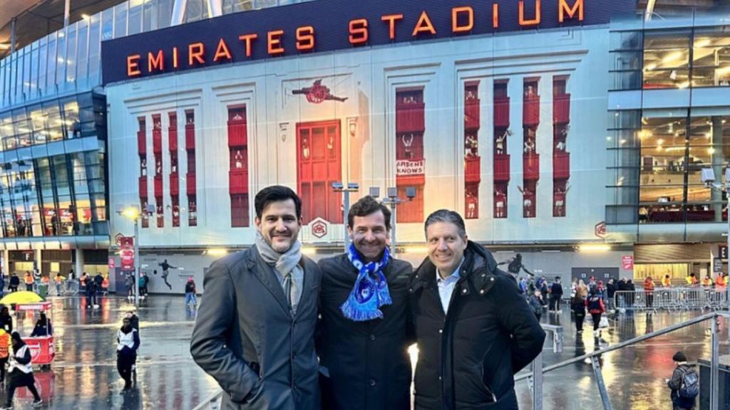 André Villas-Boas está em Londres para ver o Arsenal-FC Porto