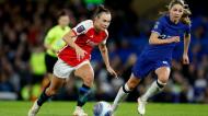 Futebol feminino: Chelsea-Arsenal (Nigel French/PA via AP)