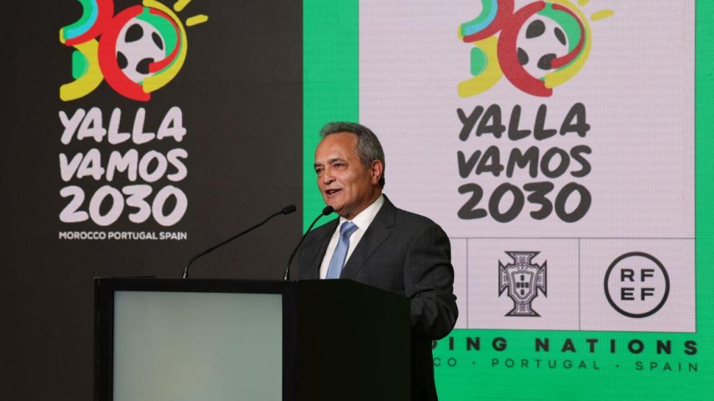 António Laranjo, coordenador da candidatura ao Mundial 2030 (JOSÉ SENA GOULÃO/LUSA)