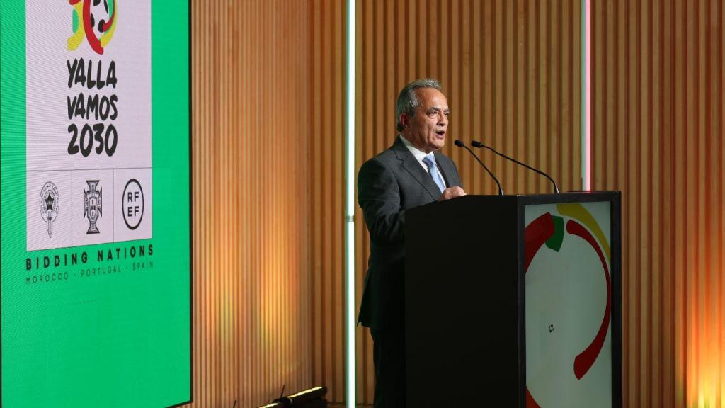 António Laranjo, corrdenador da candidatura ao Mundial 2030 (JOSÉ SENA GOULÃO/LUSA)