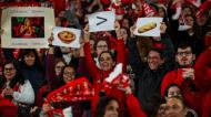 Champions feminina: Benfica-Lyon (JOSE SENA GOULAO/LUSA)